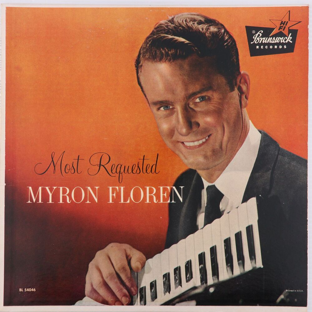 Myron Floren – Most Requested - Polka 1960 Mono 12" LP Vinyl Record BL 54046